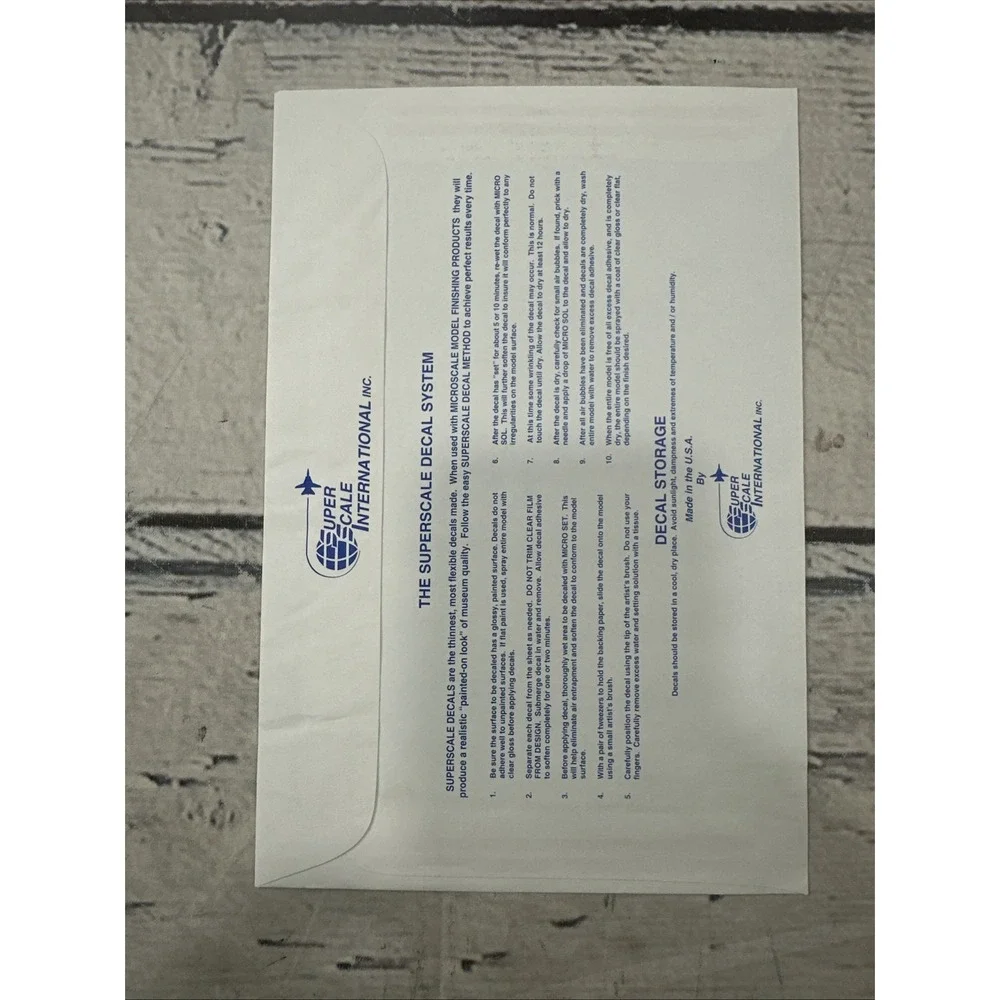 SUPER SCALE 1/48 P-38J/L LIGHTNINGS DECALS 48-676 New